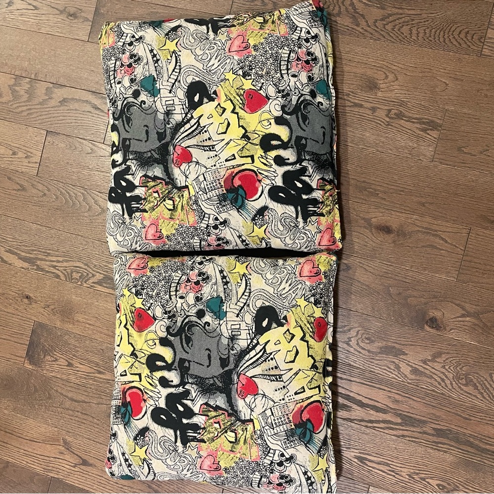 Colorful Graphic Print Cushions